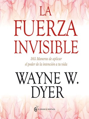 cover image of La fuerza invisible